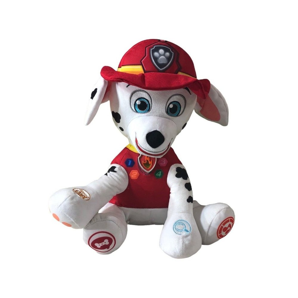 VTech PAW Patrol Marshall's Read-to-Me Adventure Talking Plush Puppy 12" Dog